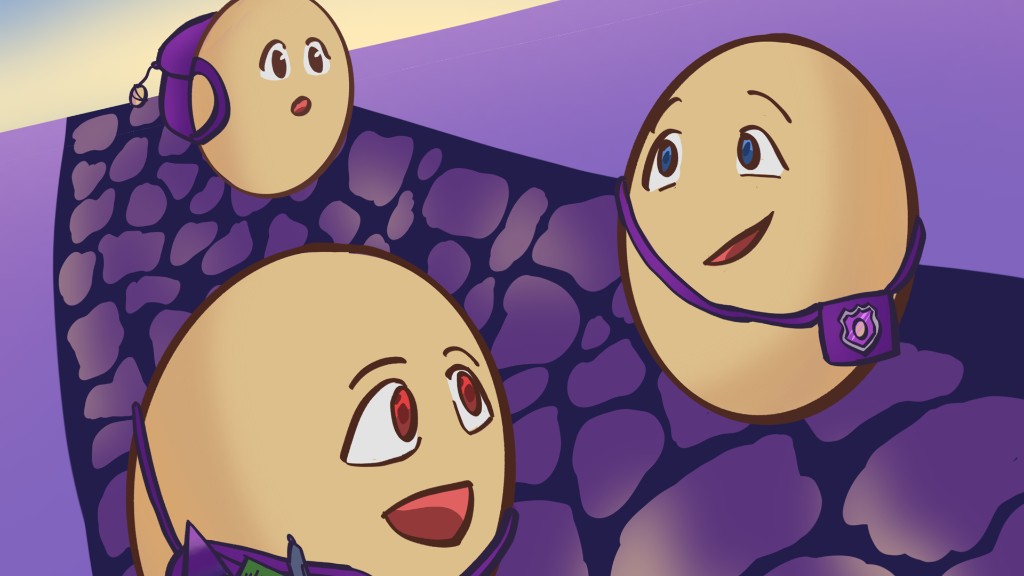 Illustration of Egg characters together—join live sessions and the community map.